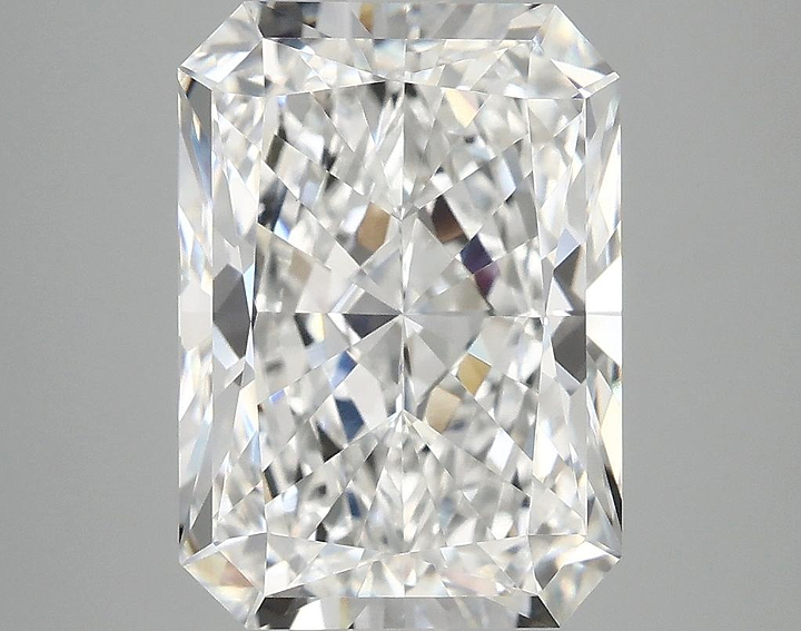 5.05 Carat Radiant Shaped Ideal Cut VVS2 IGI Certified Lab Grown Diamond