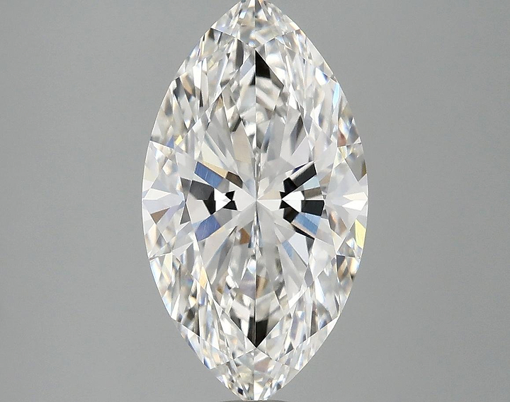 3.0 Carat Marquise Shaped Excellent Cut VVS2 IGI Certified Lab Grown Diamond