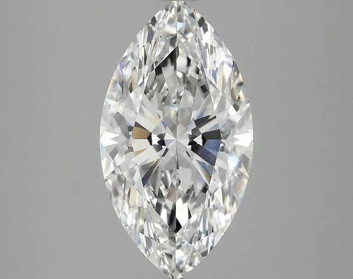 3.05 Carat Marquise Shaped Excellent Cut VS1 IGI Certified Lab Grown Diamond