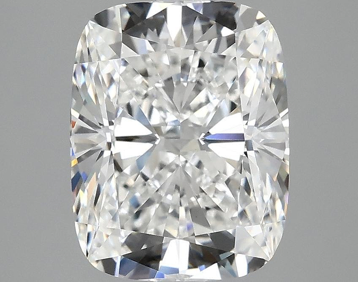 3.09 Carat Cushion Shaped Excellent Cut VVS2 IGI Certified Lab Grown Diamond