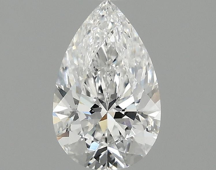 1.06 Carat Pear Shaped Ideal Cut VVS2 IGI Certified Lab Grown Diamond