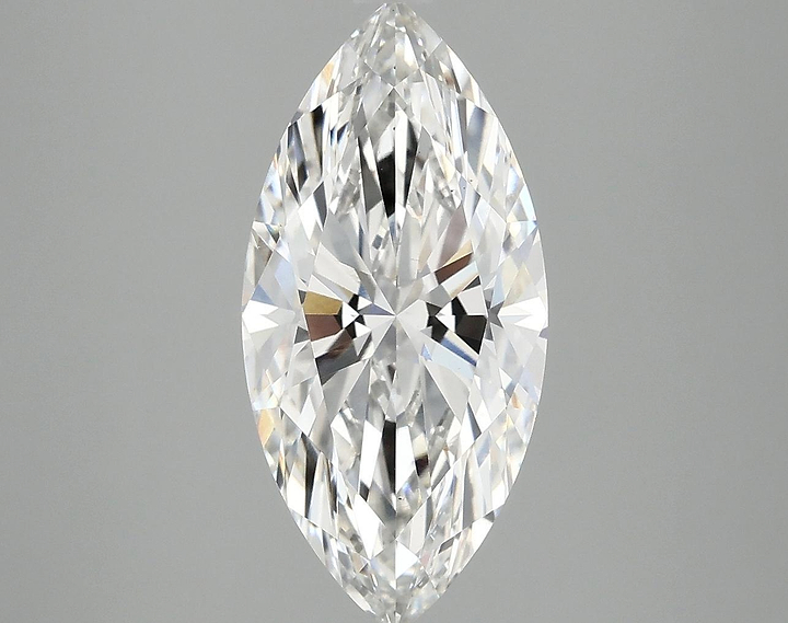 3.08 Carat Marquise Shaped Excellent Cut VS1 IGI Certified Lab Grown Diamond