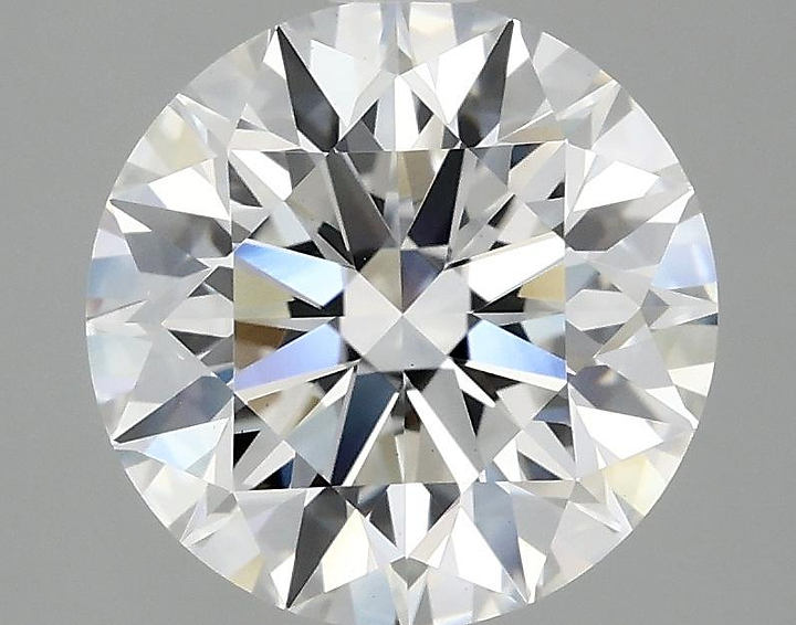 2.58 Carat Round Shaped Excellent Cut VS1 IGI Certified Lab Grown Diamond