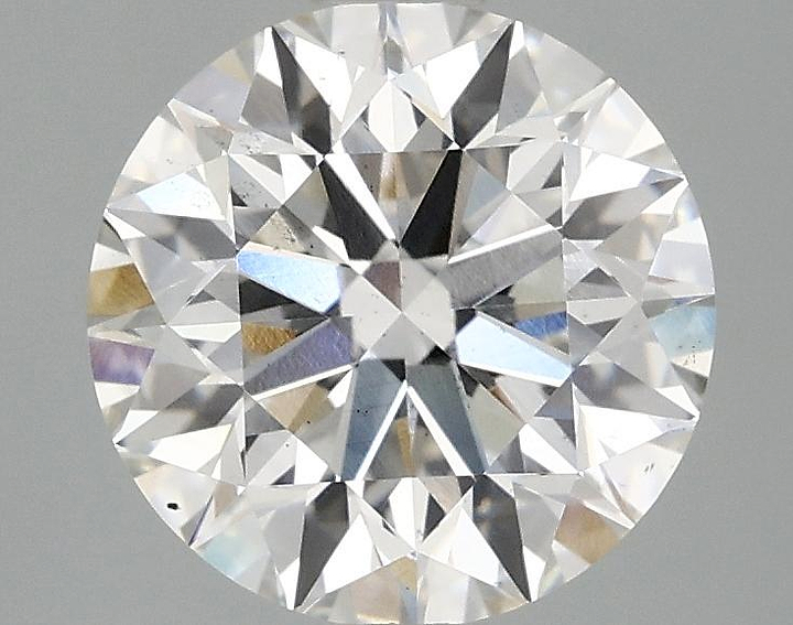 2.55 Carat Round Shaped Excellent Cut SI1 IGI Certified Lab Grown Diamond