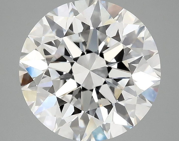 4.42 Carat Round Shaped Excellent Cut VVS2 IGI Certified Lab Grown Diamond