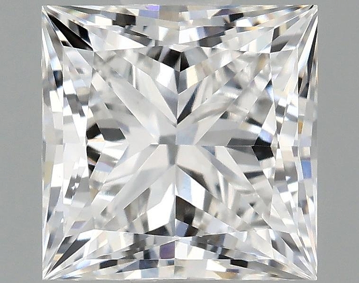 0.96 Carat Princess Shaped Ideal Cut VS1 IGI Certified Lab Grown Diamond