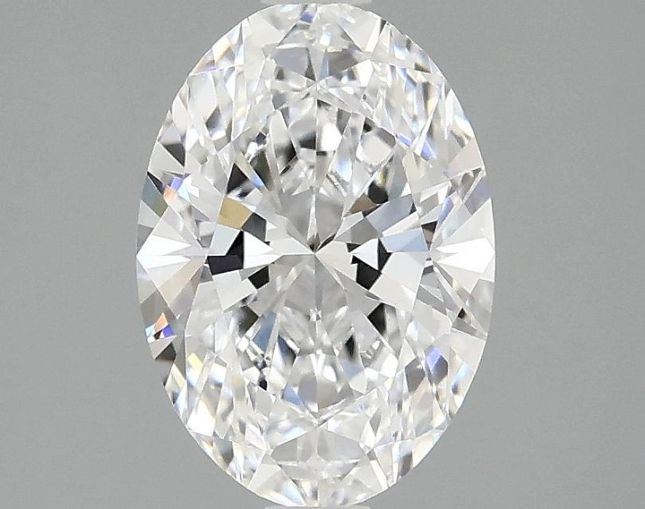 1.59 Carat Oval Shaped Ideal Cut VVS2 IGI Certified Lab Grown Diamond