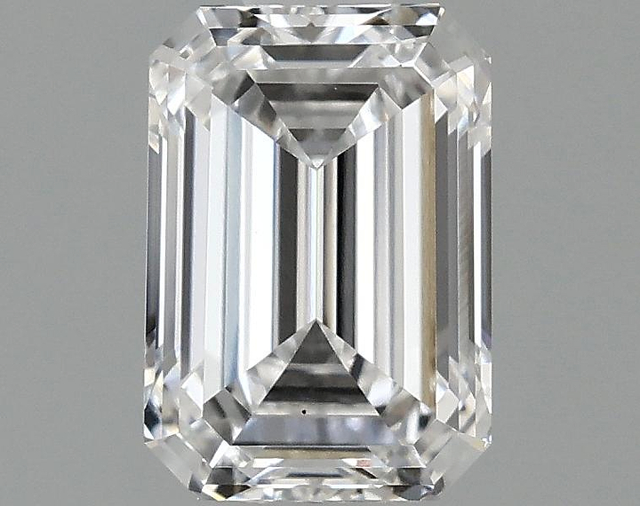 0.96 Carat Emerald Shaped Ideal Cut VS1 IGI Certified Lab Grown Diamond
