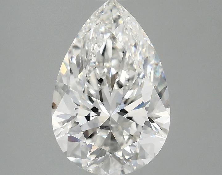 3.07 Carat Pear Shaped Excellent Cut VS1 IGI Certified Lab Grown Diamond