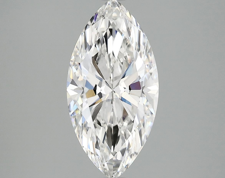 2.38 Carat Marquise Shaped Ideal Cut VVS2 IGI Certified Lab Grown Diamond
