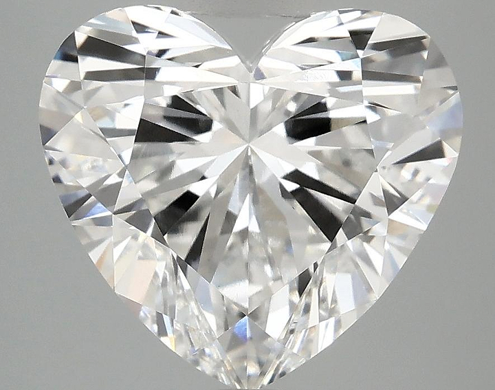 4.07 Carat Heart Shaped Ideal Cut VS1 IGI Certified Lab Grown Diamond