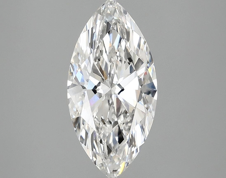 2.02 Carat Marquise Shaped Ideal Cut VVS2 IGI Certified Lab Grown Diamond