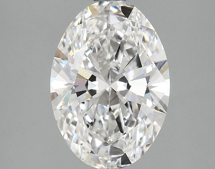 2.05 Carat Oval Shaped Ideal Cut VVS2 IGI Certified Lab Grown Diamond