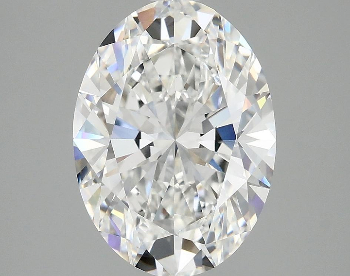 3.07 Carat Oval Shaped Excellent Cut VVS2 IGI Certified Lab Grown Diamond