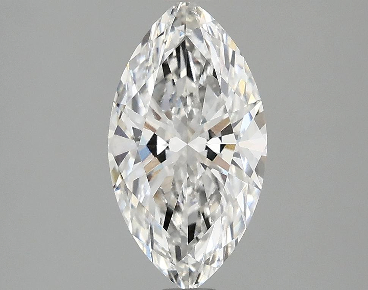 1.58 Carat Marquise Shaped Excellent Cut VS2 IGI Certified Lab Grown Diamond