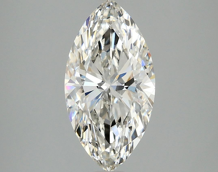 2.07 Carat Marquise Shaped Ideal Cut VVS2 IGI Certified Lab Grown Diamond