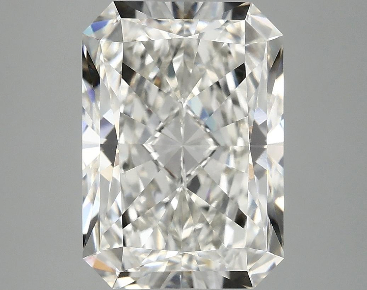 5.09 Carat Radiant Shaped Ideal Cut VVS2 IGI Certified Lab Grown Diamond