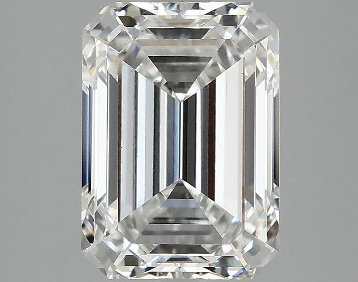 2.96 Carat Emerald Shaped Ideal Cut VS1 IGI Certified Lab Grown Diamond