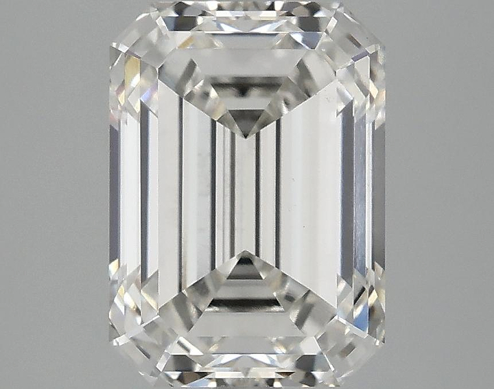 3.1 Carat Emerald Shaped Excellent Cut VVS2 IGI Certified Lab Grown Diamond