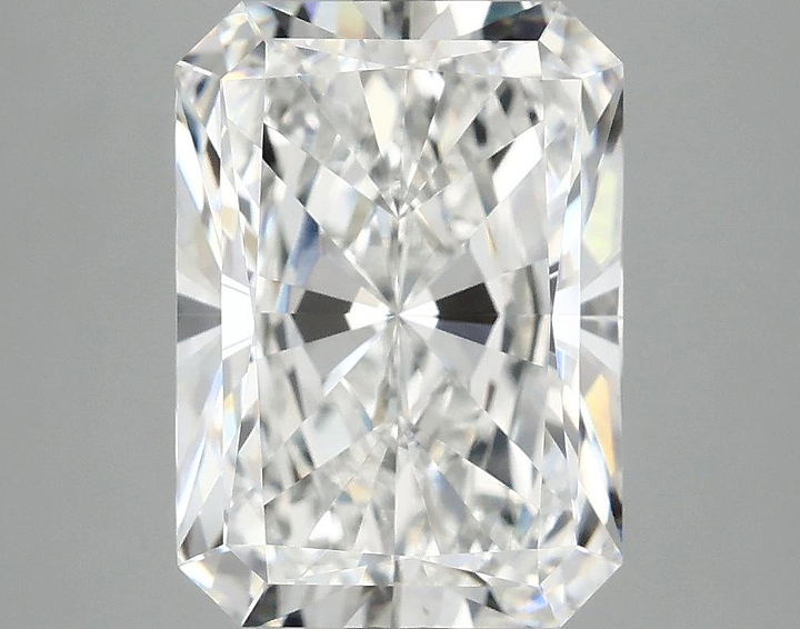4.98 Carat Radiant Shaped Ideal Cut VVS2 IGI Certified Lab Grown Diamond