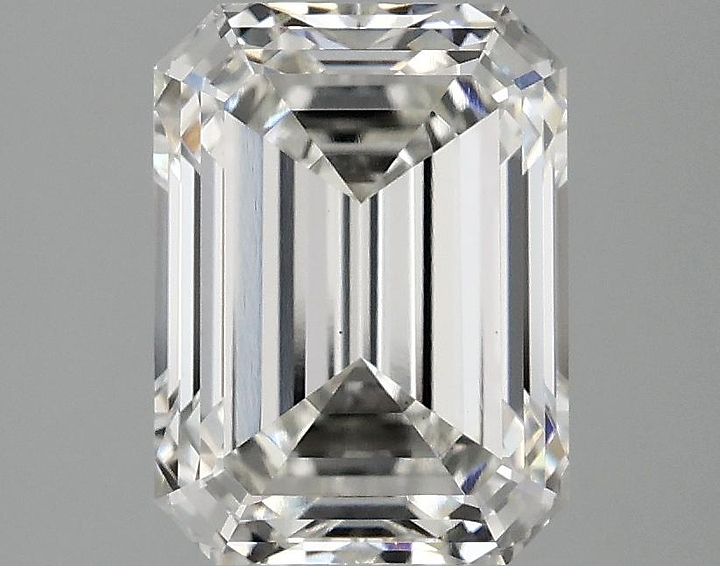 3.09 Carat Emerald Shaped Excellent Cut VS1 IGI Certified Lab Grown Diamond