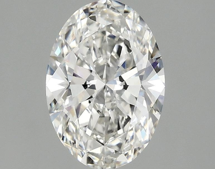 1.36 Carat Oval Shaped Ideal Cut VVS2 IGI Certified Lab Grown Diamond