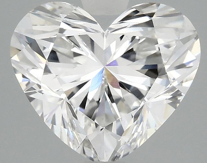 2.98 Carat Heart Shaped Ideal Cut VS1 IGI Certified Lab Grown Diamond