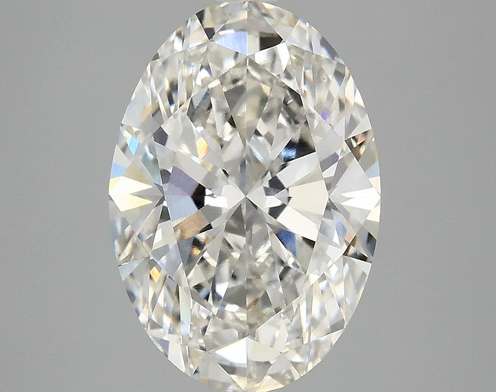 3.93 Carat Oval Shaped Ideal Cut VVS2 IGI Certified Lab Grown Diamond