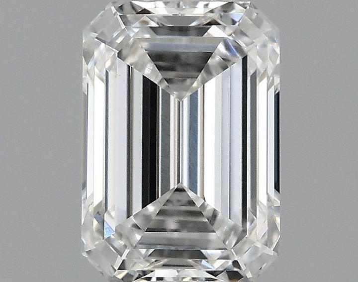 1.09 Carat Emerald Shaped Ideal Cut VVS2 IGI Certified Lab Grown Diamond