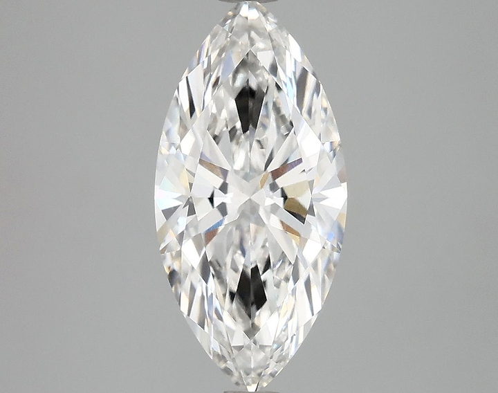 2.52 Carat Marquise Shaped Excellent Cut VS1 IGI Certified Lab Grown Diamond
