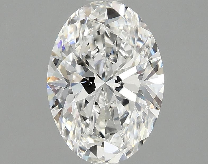 1.52 Carat Oval Shaped Ideal Cut VVS2 IGI Certified Lab Grown Diamond