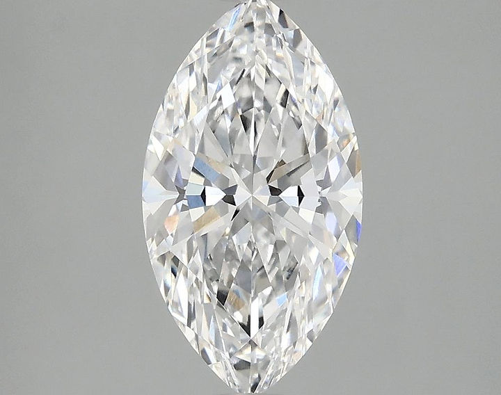 1.93 Carat Marquise Shaped Excellent Cut VVS2 IGI Certified Lab Grown Diamond