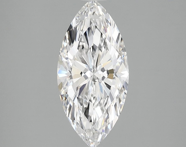 1.92 Carat Marquise Shaped Excellent Cut VS1 IGI Certified Lab Grown Diamond