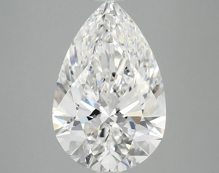 4.06 Carat Pear Shaped Excellent Cut VS1 IGI Certified Lab Grown Diamond