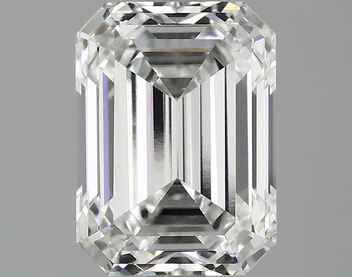 3.08 Carat Emerald Shaped Excellent Cut VS1 IGI Certified Lab Grown Diamond