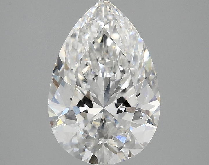 3.04 Carat Pear Shaped Excellent Cut VS1 IGI Certified Lab Grown Diamond