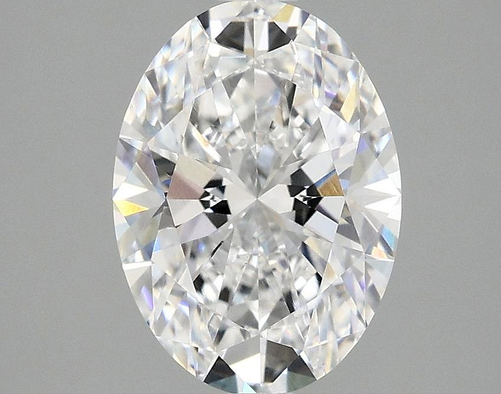 2.1 Carat Oval Shaped Ideal Cut VVS2 IGI Certified Lab Grown Diamond