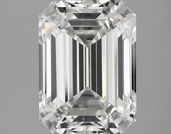 2.55 Carat Emerald Shaped Excellent Cut VS1 IGI Certified Lab Grown Diamond