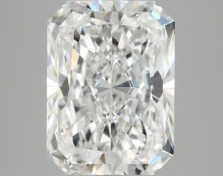 3.49 Carat Radiant Shaped Excellent Cut VVS2 IGI Certified Lab Grown Diamond
