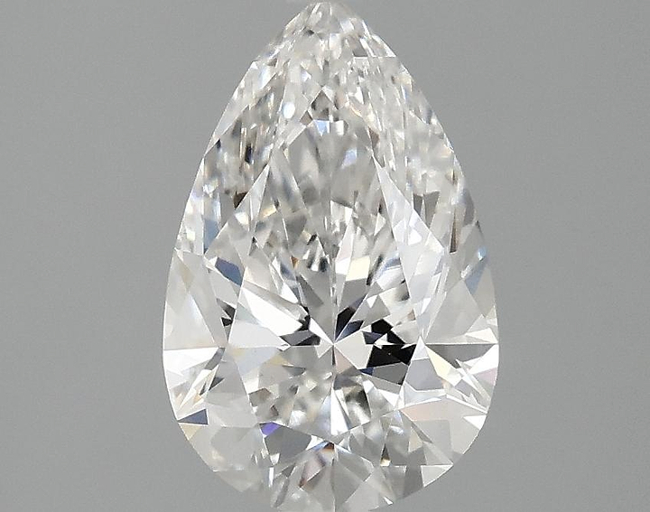1.58 Carat Pear Shaped Ideal Cut VS1 IGI Certified Lab Grown Diamond