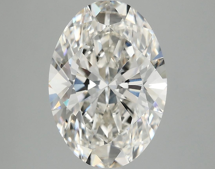 4.09 Carat Oval Shaped Ideal Cut VVS2 IGI Certified Lab Grown Diamond