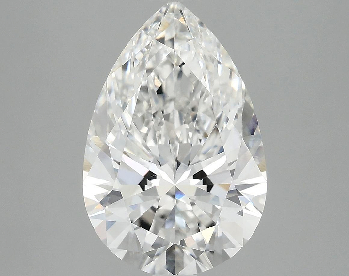 4.02 Carat Pear Shaped Excellent Cut VS1 IGI Certified Lab Grown Diamond