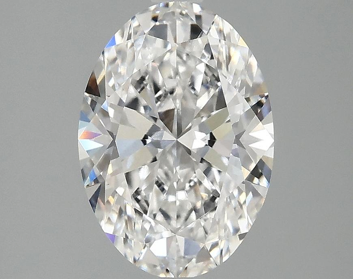 2.05 Carat Oval Shaped Ideal Cut VVS2 IGI Certified Lab Grown Diamond