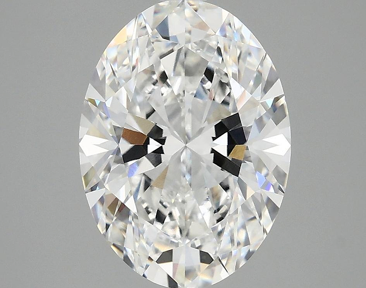 3.06 Carat Oval Shaped Excellent Cut VVS2 IGI Certified Lab Grown Diamond