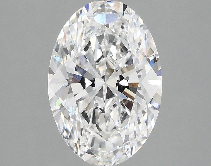2.07 Carat Oval Shaped Ideal Cut VVS2 IGI Certified Lab Grown Diamond