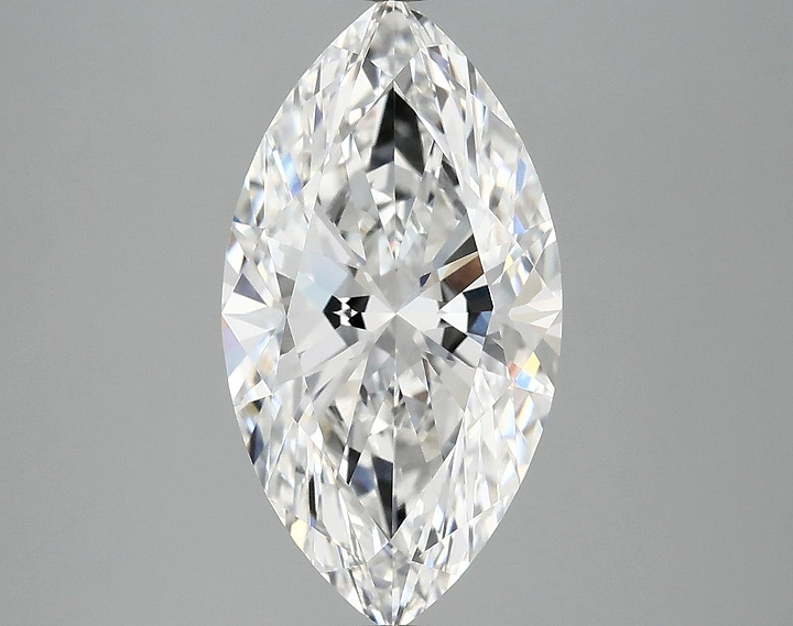 3.42 Carat Marquise Shaped Excellent Cut VS1 IGI Certified Lab Grown Diamond