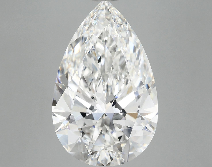 7.16 Carat Pear Shaped Ideal Cut VS1 IGI Certified Lab Grown Diamond