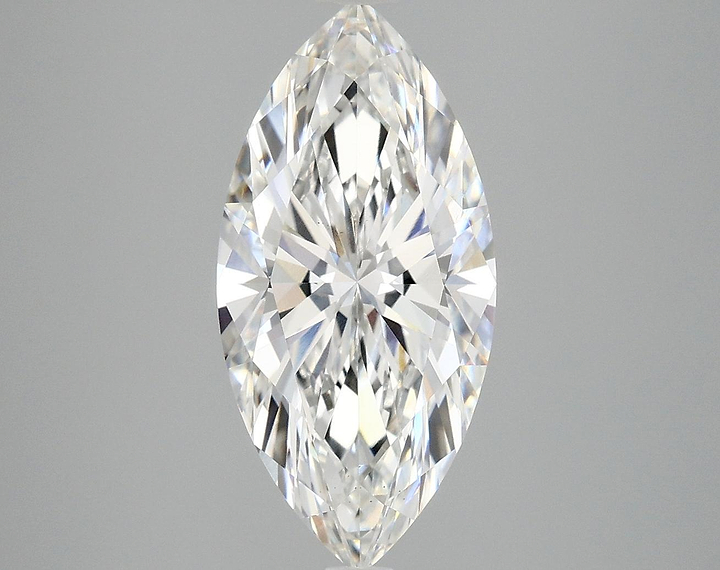 3.09 Carat Marquise Shaped Excellent Cut VS1 IGI Certified Lab Grown Diamond