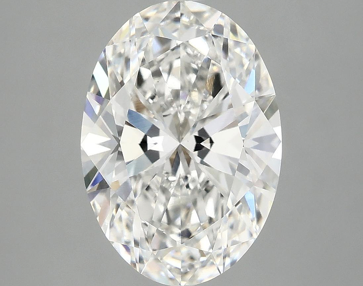 3.88 Carat Oval Shaped Ideal Cut VVS2 IGI Certified Lab Grown Diamond