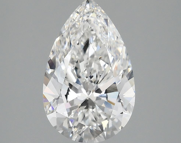 2.09 Carat Pear Shaped Ideal Cut VVS2 IGI Certified Lab Grown Diamond